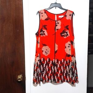 CALVIN KLEIN FLARE Dress size1x